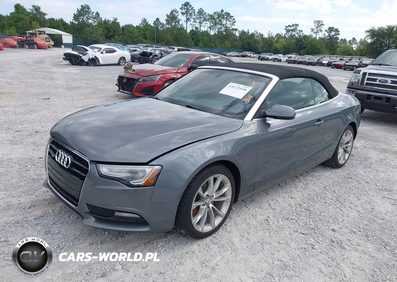 2013 Audi A5 2.0T Premium VIN:WAUCFAFH9DN004715 - 2