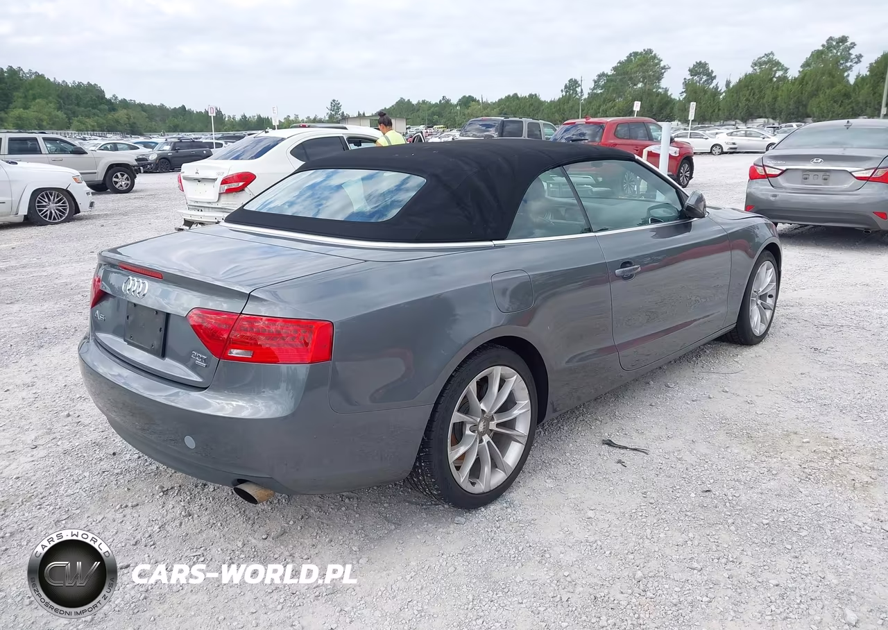 2013 Audi A5 2.0T Premium VIN:WAUCFAFH9DN004715 - 4