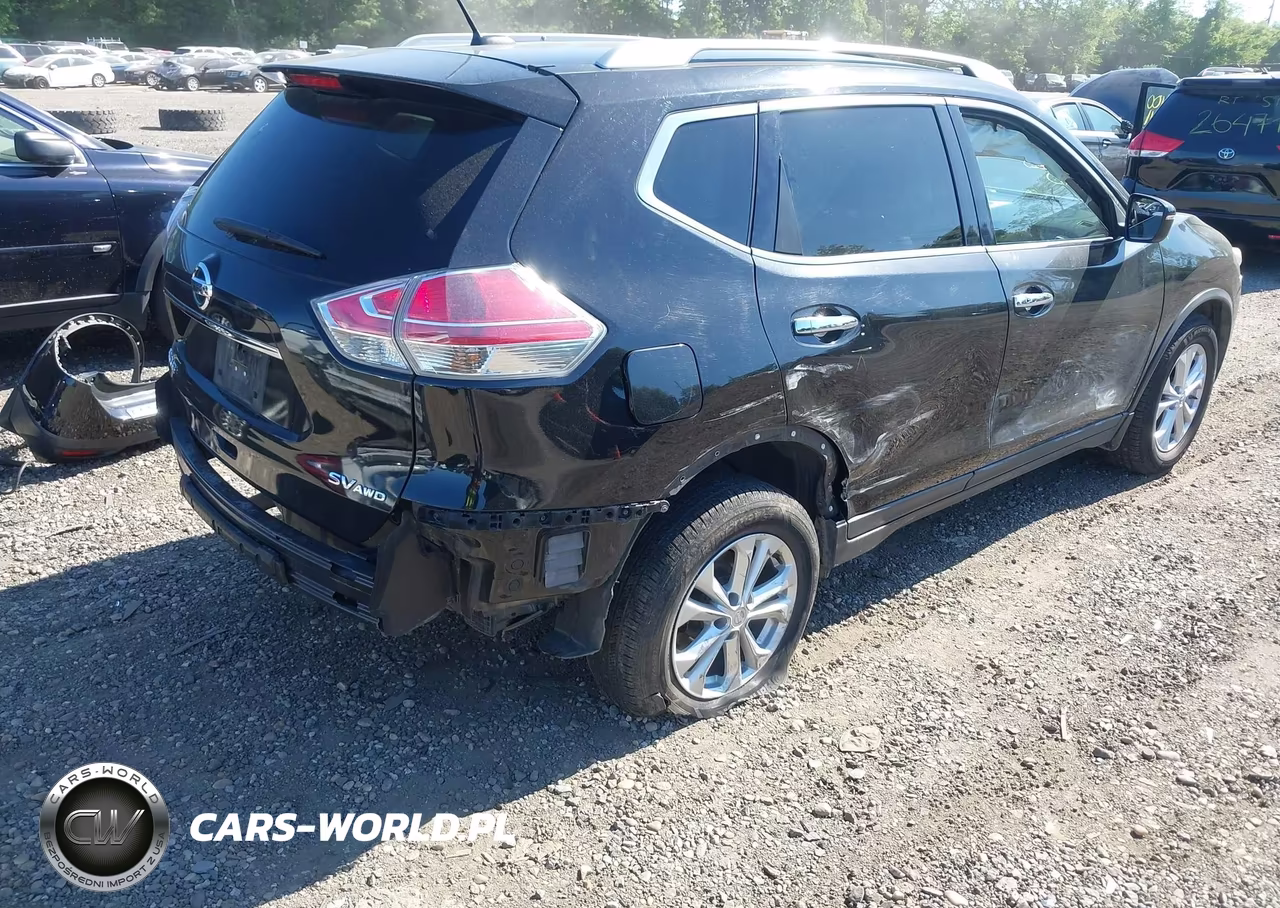 2016 Nissan Rogue Sv VIN:5N1AT2MV8GC917852 - 4