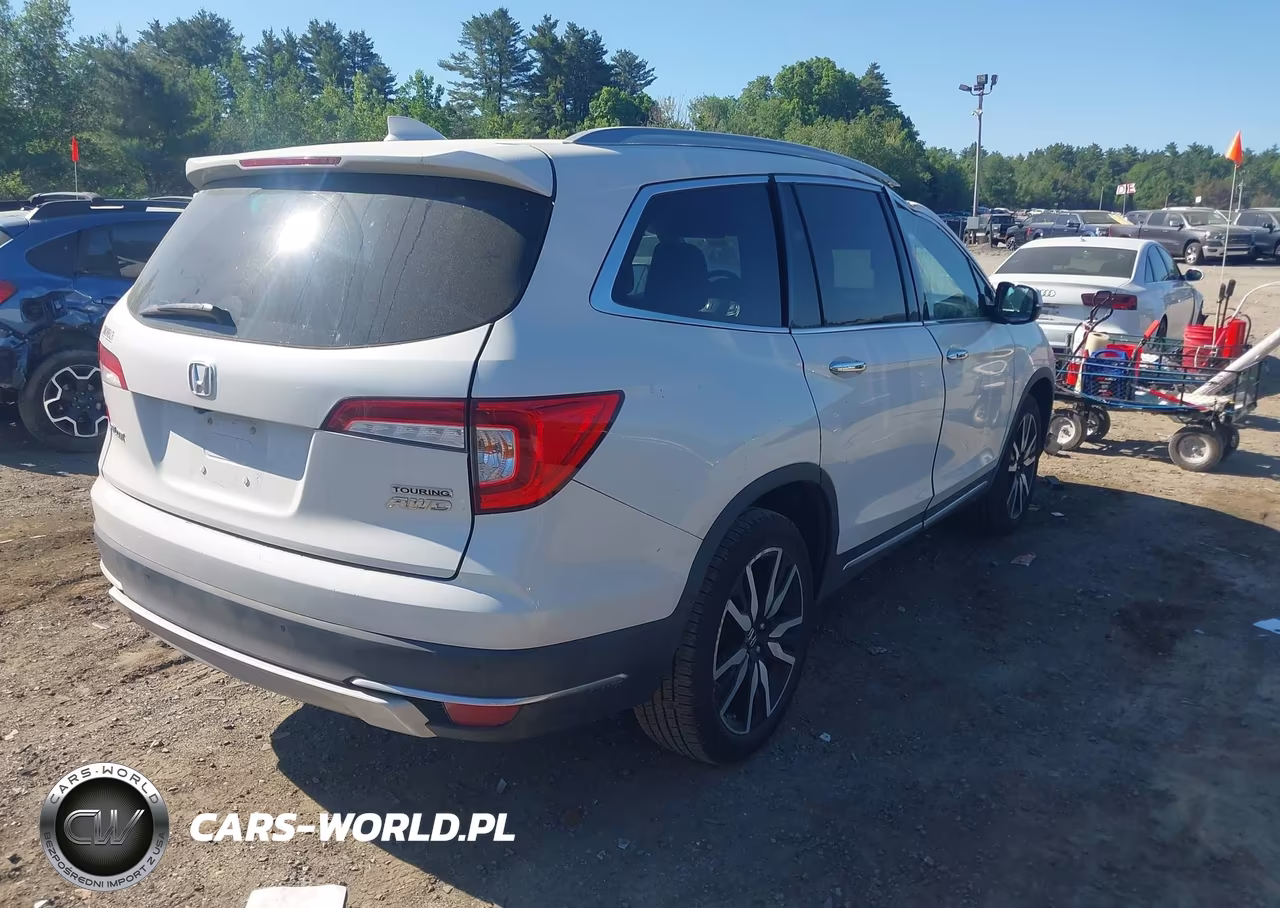 2020 Honda Pilot Awd Touring 7 Passenger VIN:5FNYF6H60LB031638 - 4