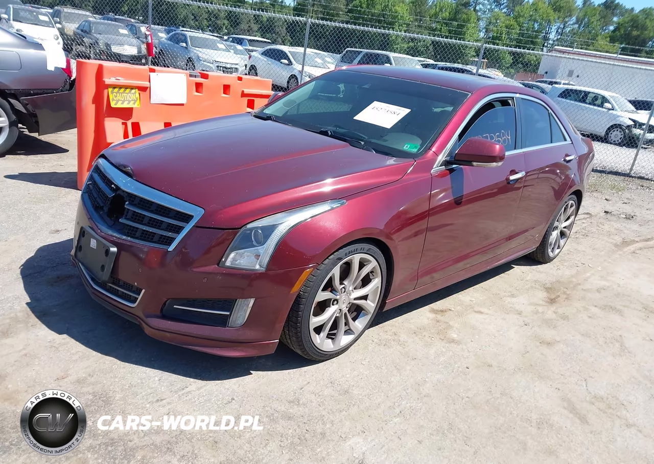 2014 Cadillac Ats Performance VIN:1G6AC5SX6E0175365 - 2