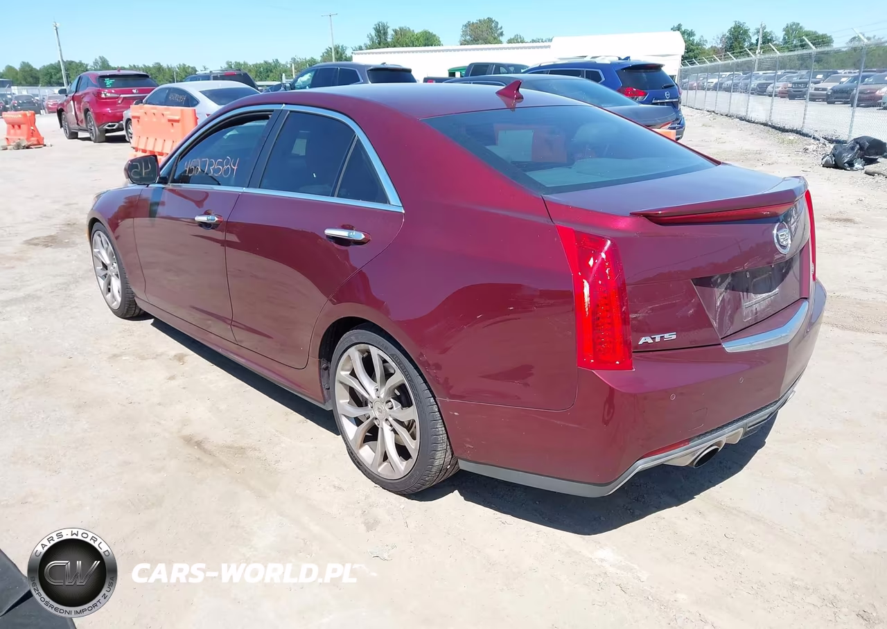 2014 Cadillac Ats Performance VIN:1G6AC5SX6E0175365 - 3