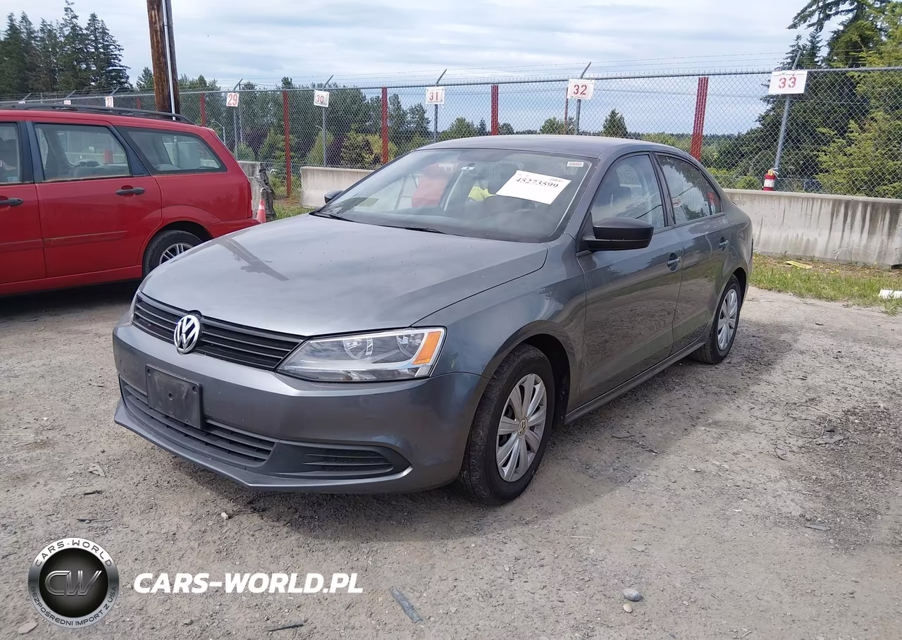 2014 Volkswagen Jetta 2.0L S VIN:3VW2K7AJXEM408834 - 2