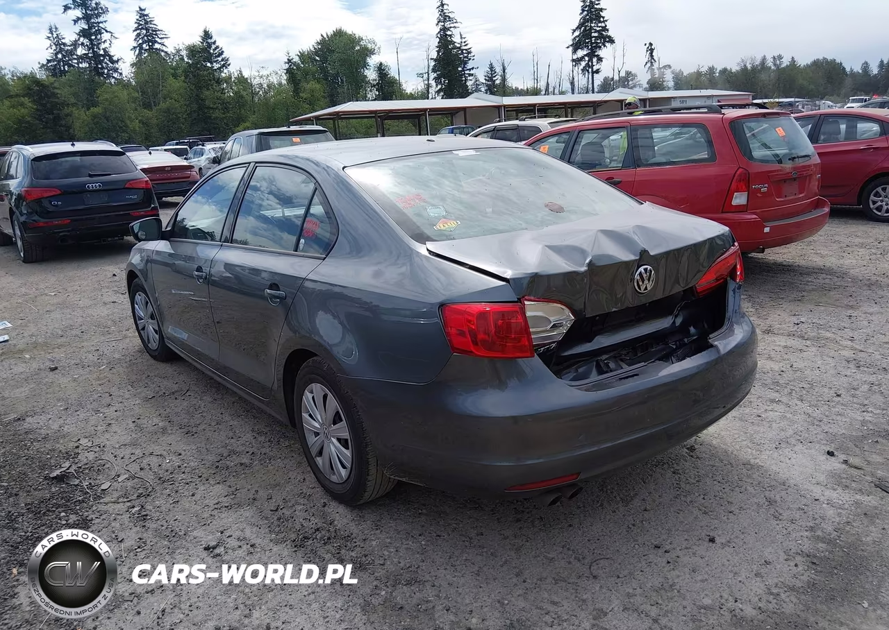 2014 Volkswagen Jetta 2.0L S VIN:3VW2K7AJXEM408834 - 3