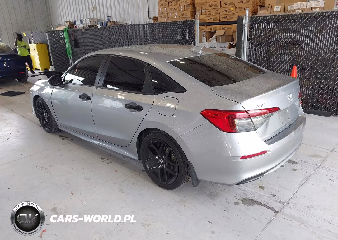2022 Honda Civic Sport VIN:2HGFE2F58NH594402 - 3