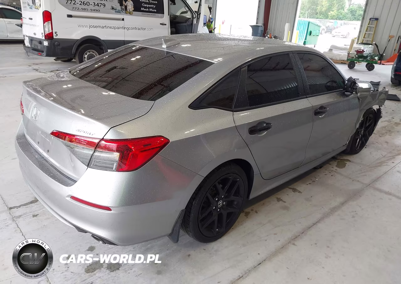 2022 Honda Civic Sport VIN:2HGFE2F58NH594402 - 4