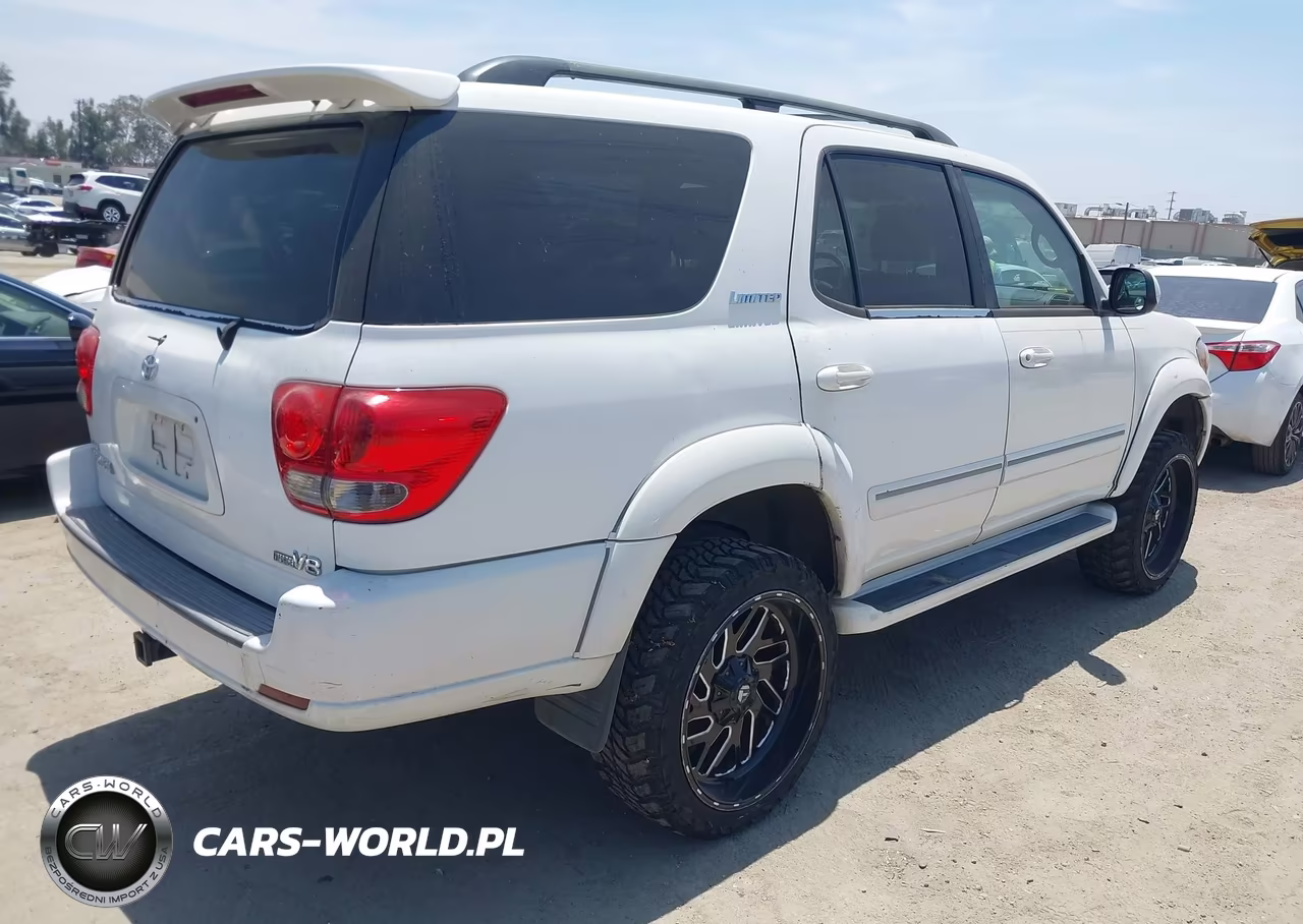 2005 Toyota Sequoia Limited V8 VIN:5TDZT38A25S259493 - 4