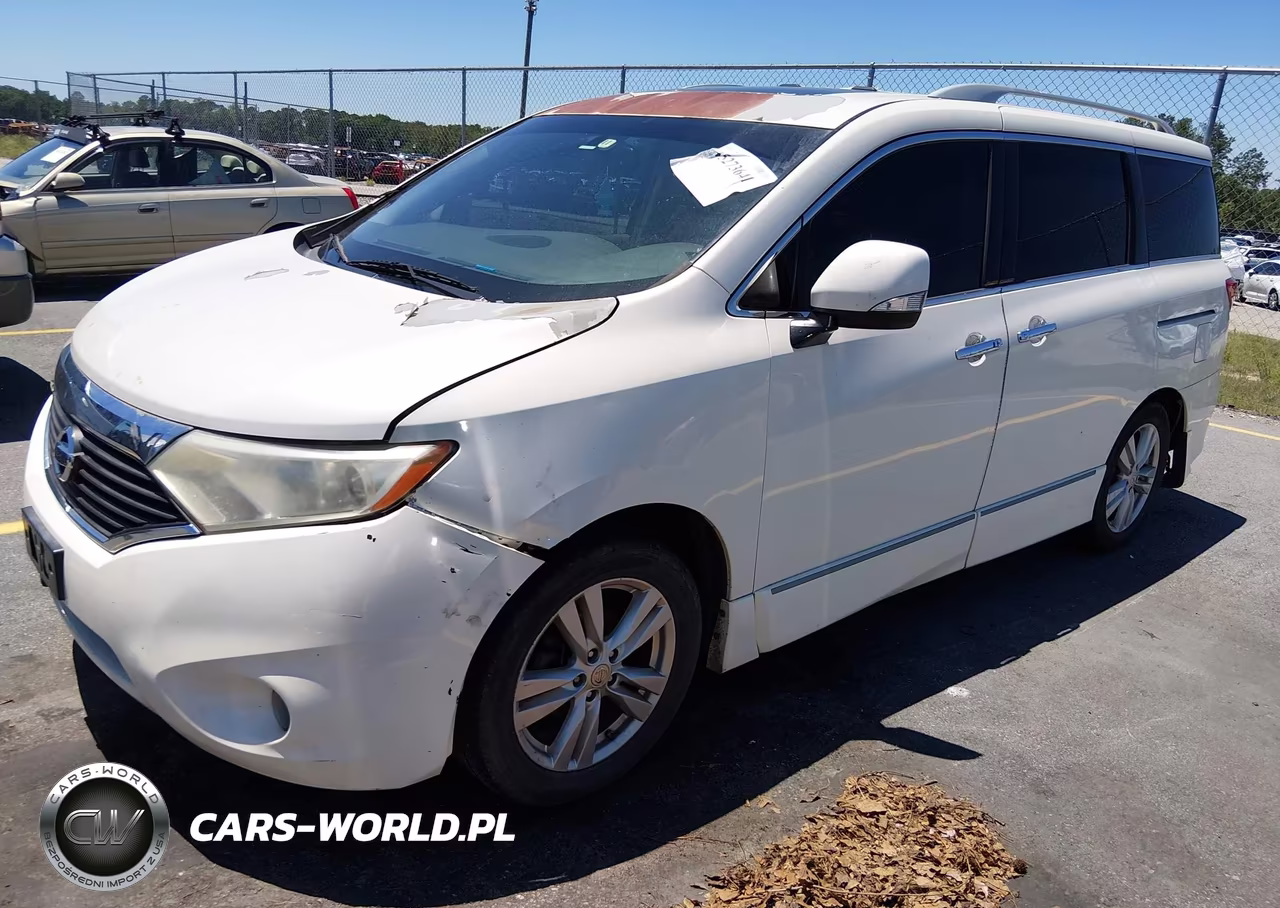 2015 Nissan Quest Sl VIN:JN8AE2KP6F9121782 - 2