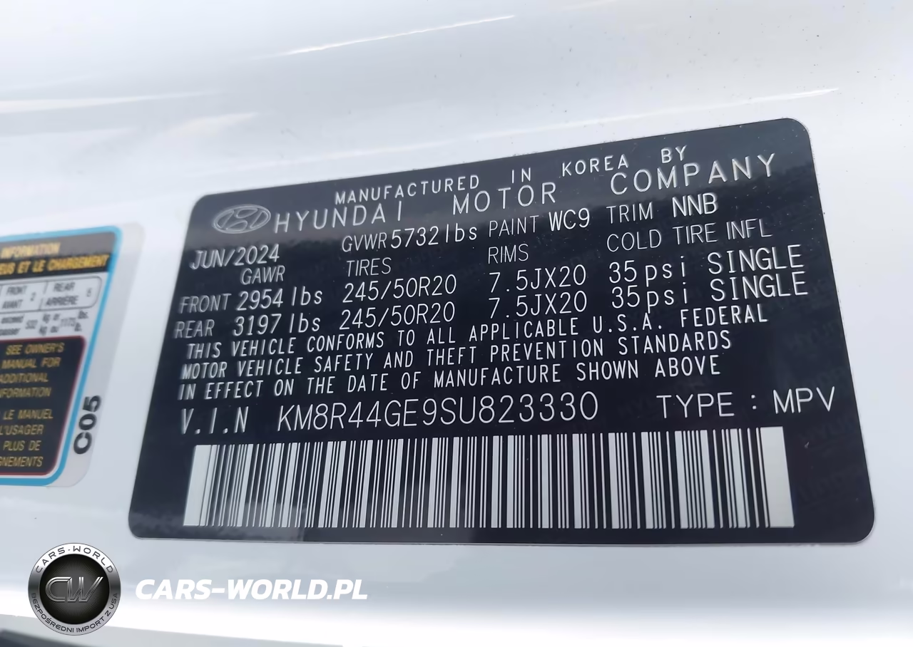 2025 Hyundai Palisade Sel Premium VIN:KM8R44GE9SU823330 - 9