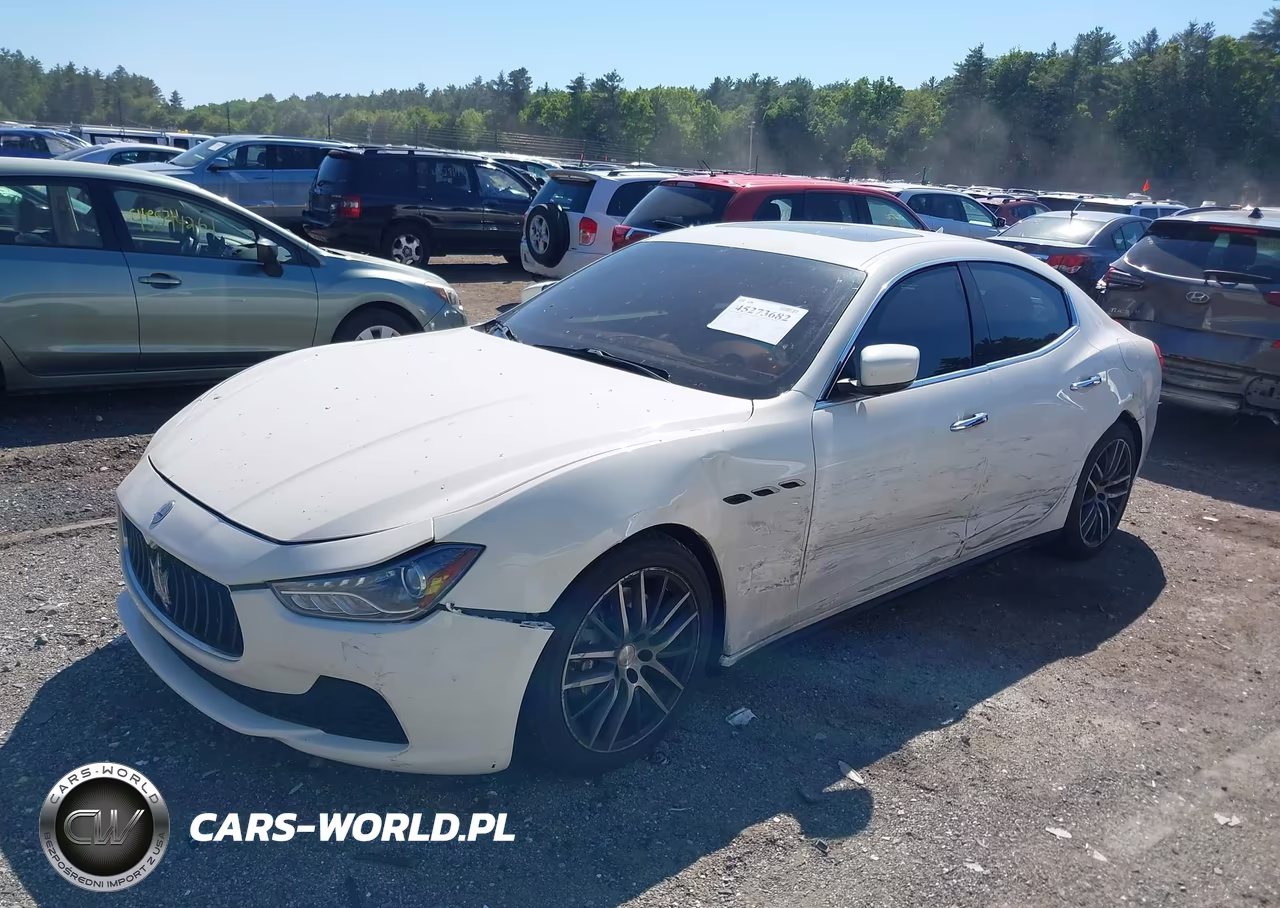 2015 Maserati Ghibli VIN:ZAM57XSA1F1162069 - 2