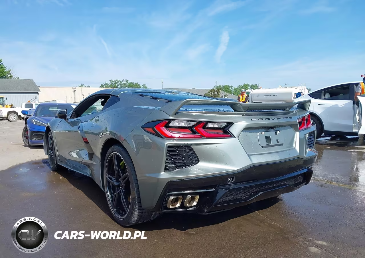 2023 Chevrolet Corvette Stingray Rwd 2Lt VIN:1G1YB2D40P5111790 - 3