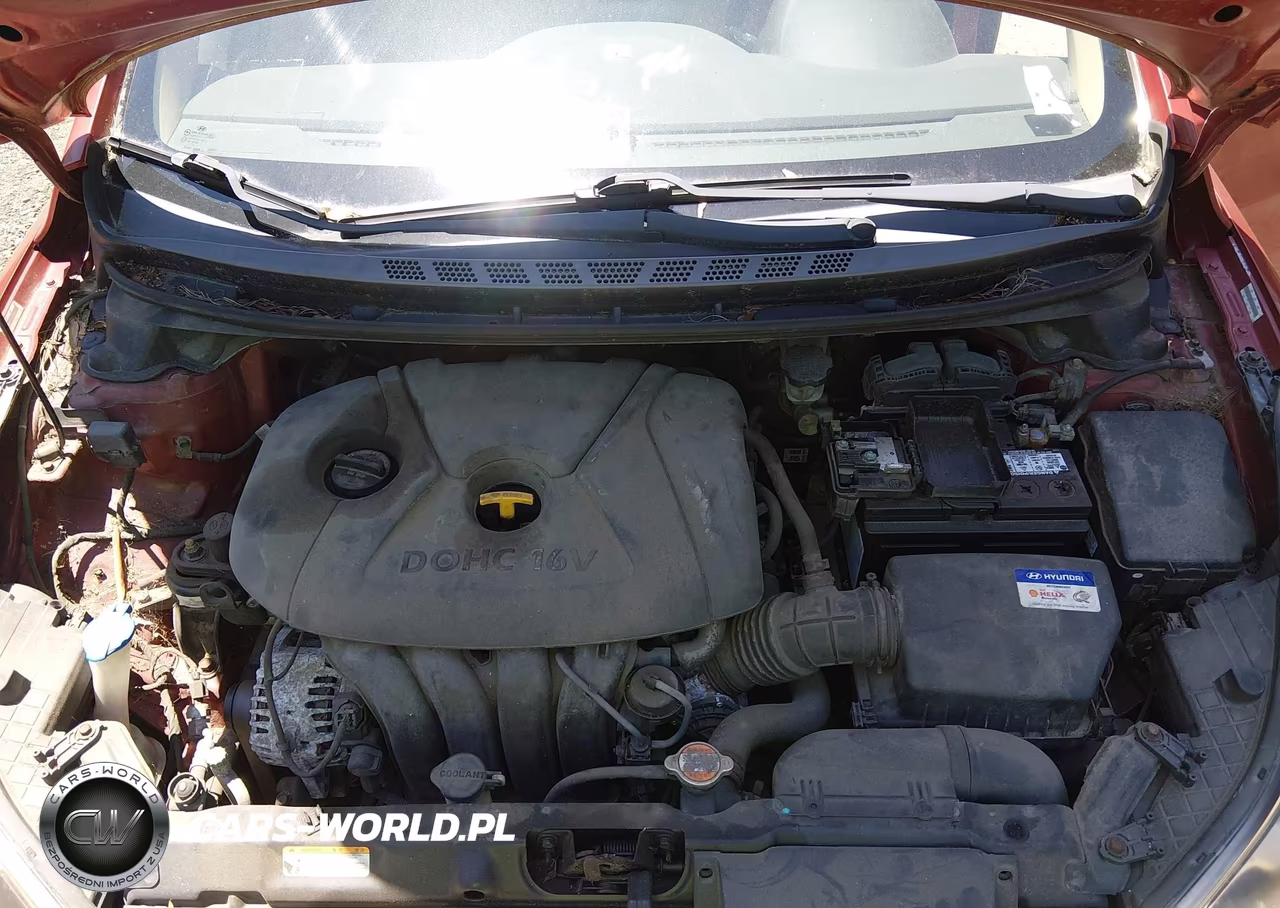 2011 Hyundai Elantra Gls (Ulsan Plant) VIN:KMHDH4AEXBU155397 - 10