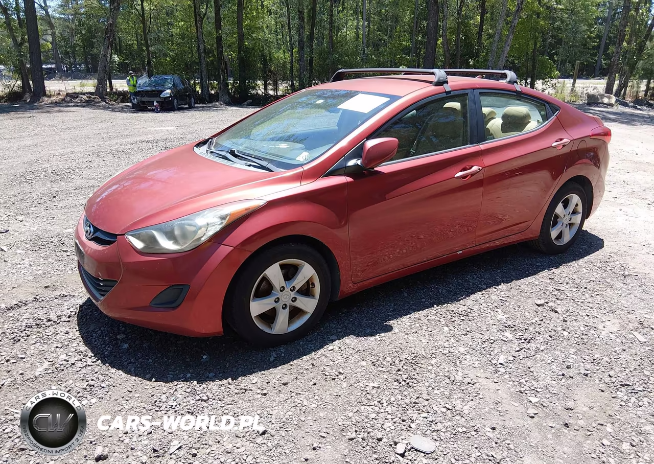 2011 Hyundai Elantra Gls (Ulsan Plant) VIN:KMHDH4AEXBU155397 - 2
