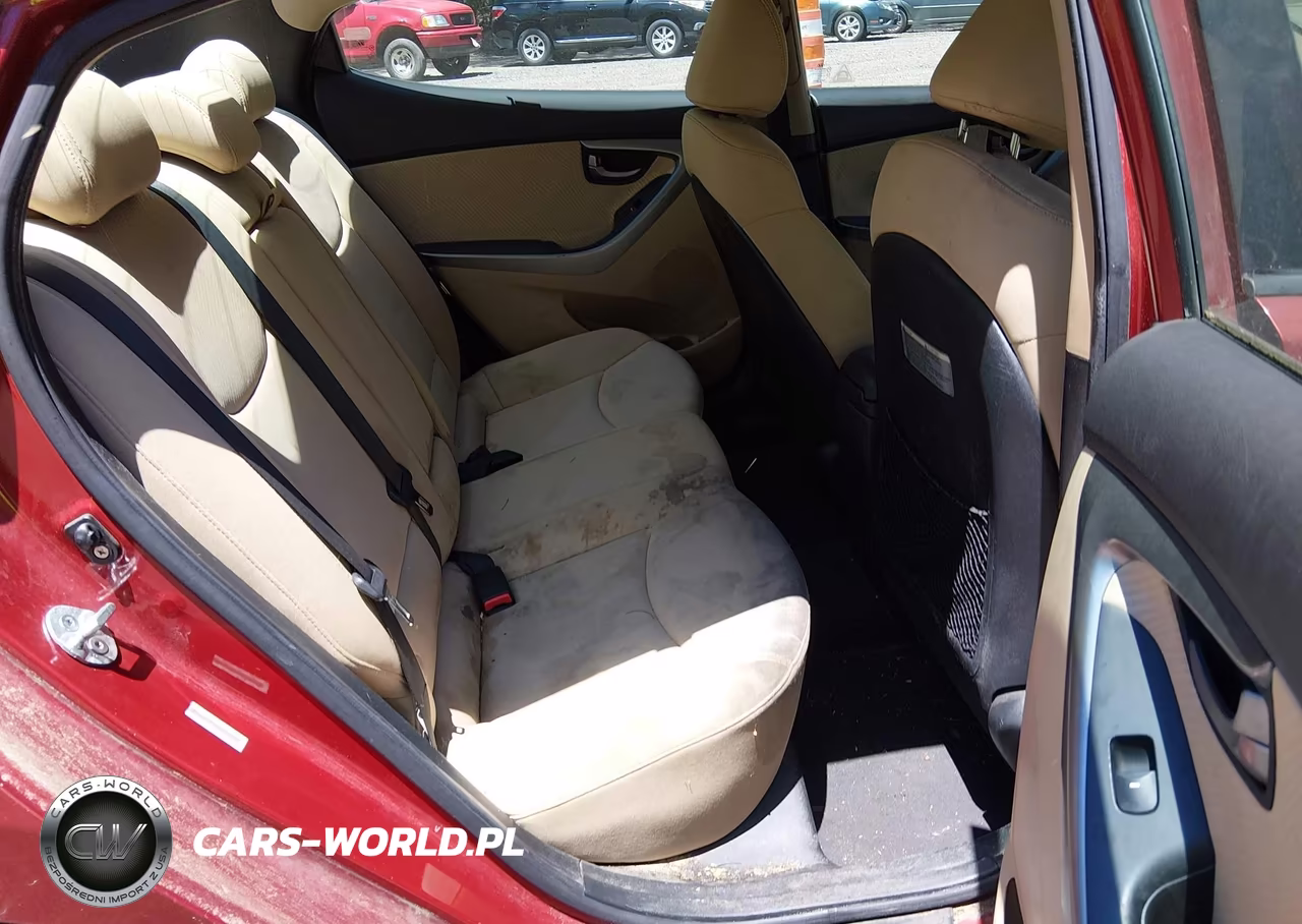 2011 Hyundai Elantra Gls (Ulsan Plant) VIN:KMHDH4AEXBU155397 - 8