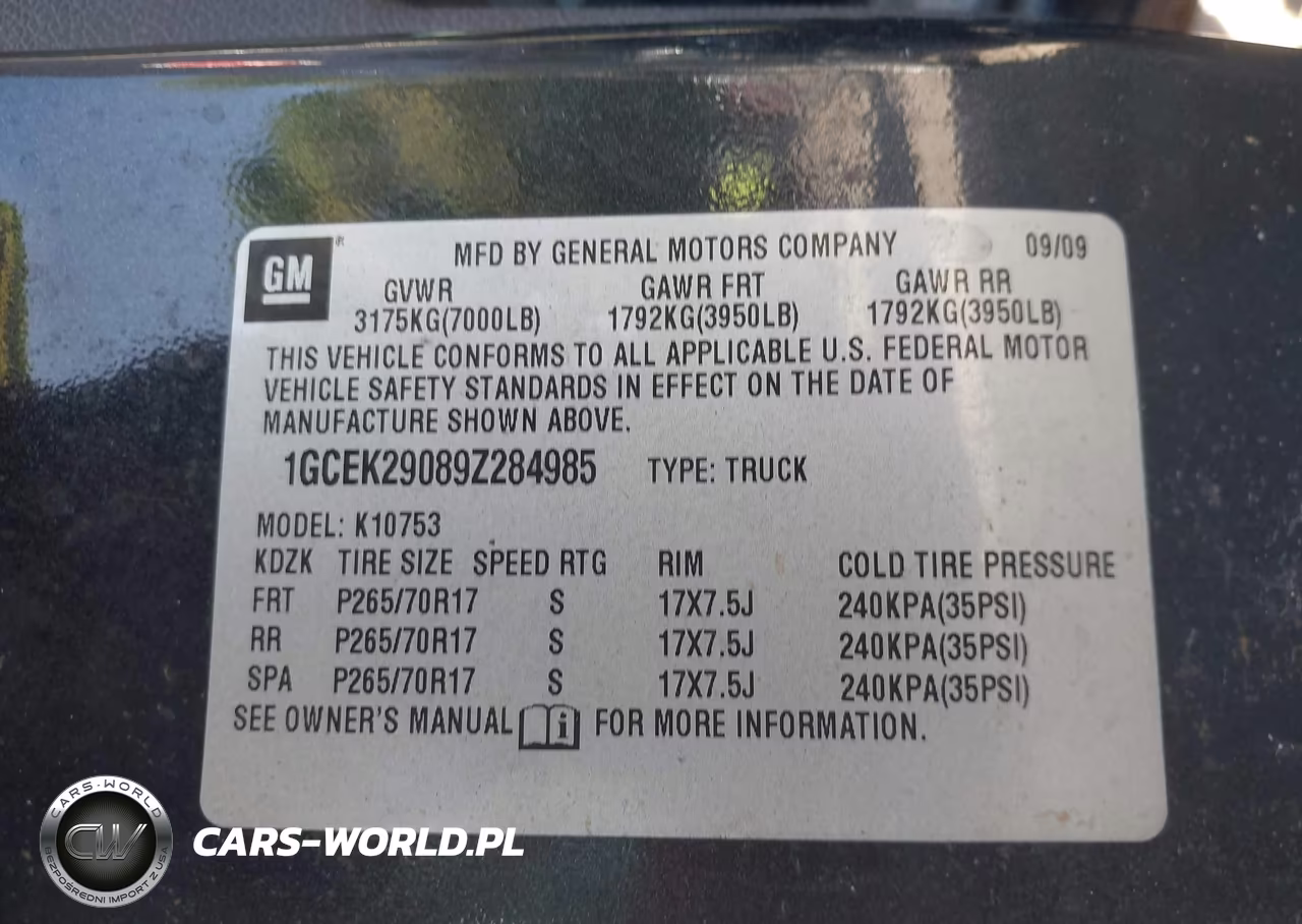 2009 Chevrolet Silverado 1500 Lt VIN:1GCEK29089Z284985 - 9