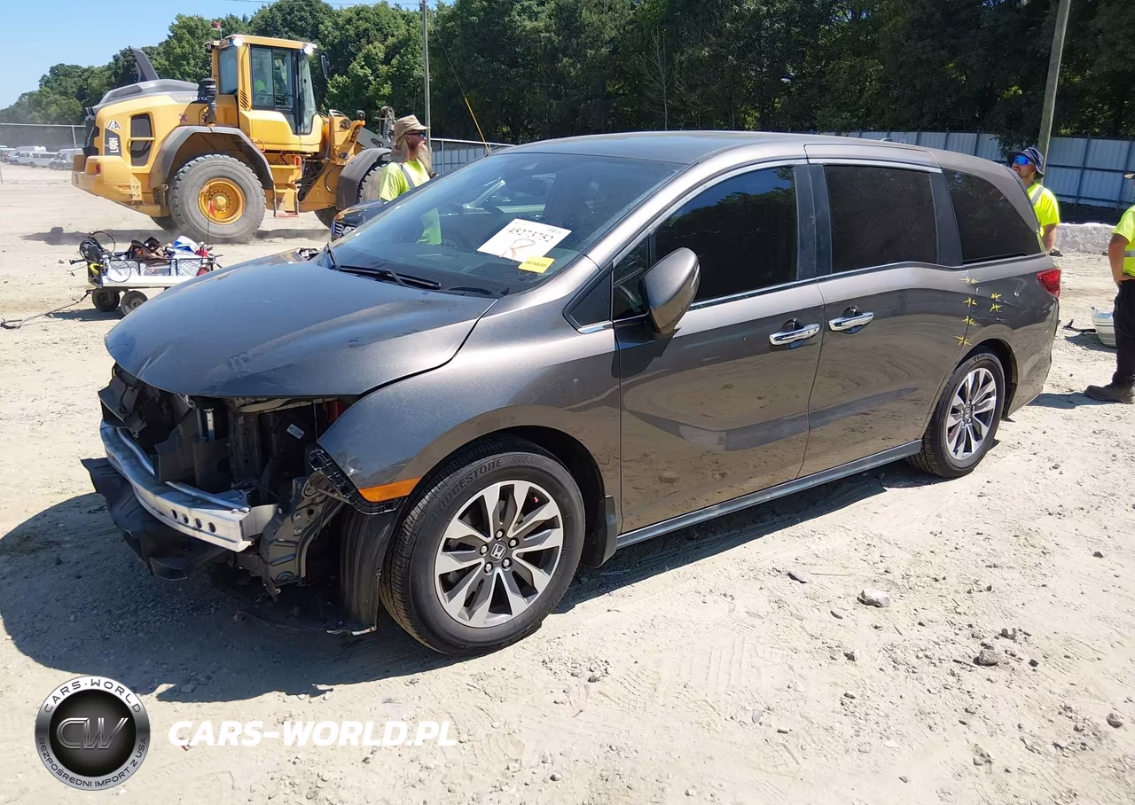 2021 Honda Odyssey Ex-L VIN:5FNRL6H70MB042677 - 2