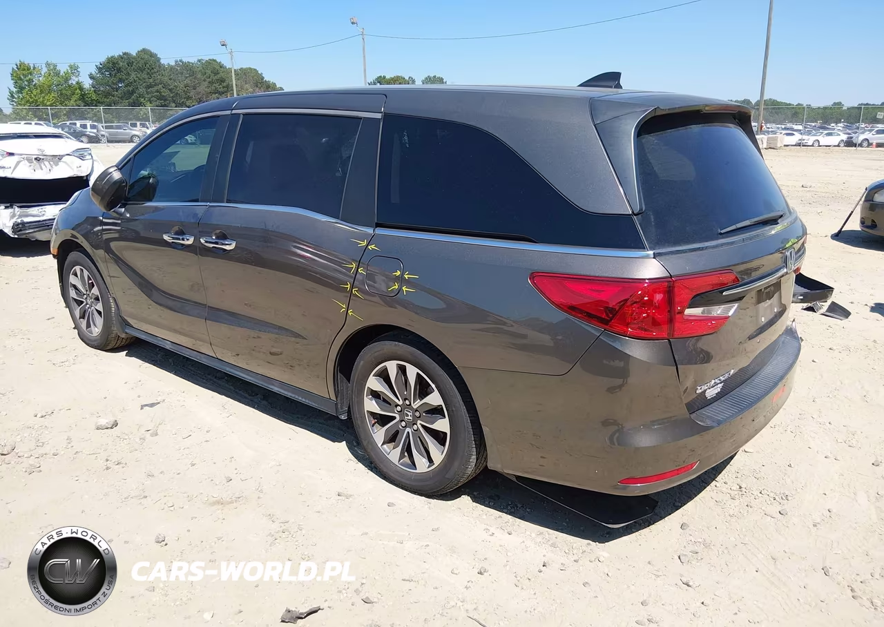2021 Honda Odyssey Ex-L VIN:5FNRL6H70MB042677 - 3