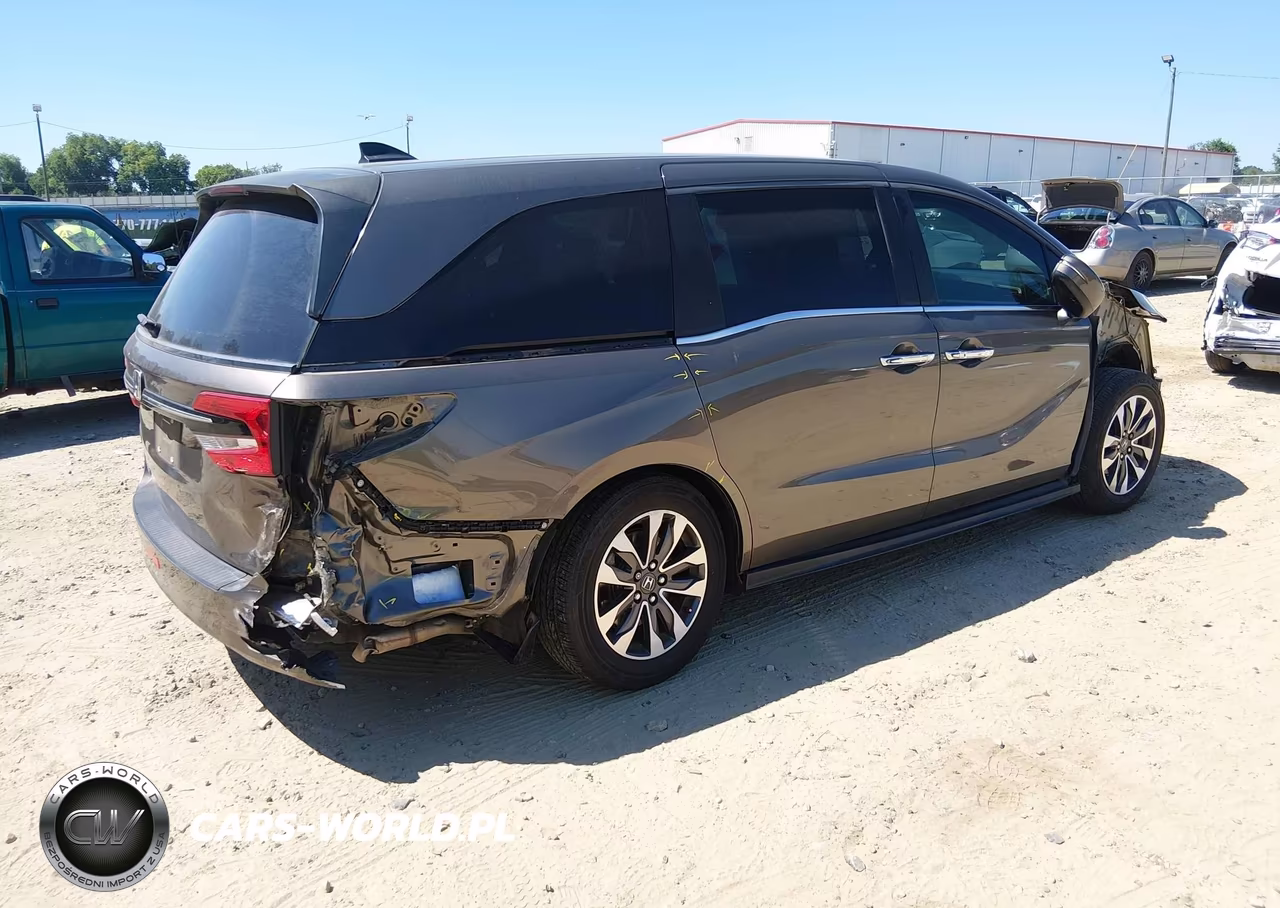 2021 Honda Odyssey Ex-L VIN:5FNRL6H70MB042677 - 4