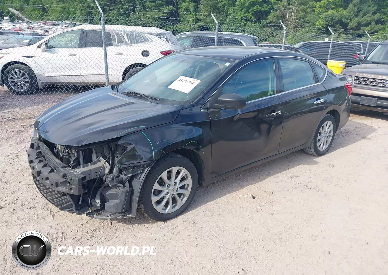 2018 Nissan Sentra Sv VIN:3N1AB7AP9JL642419 - 2