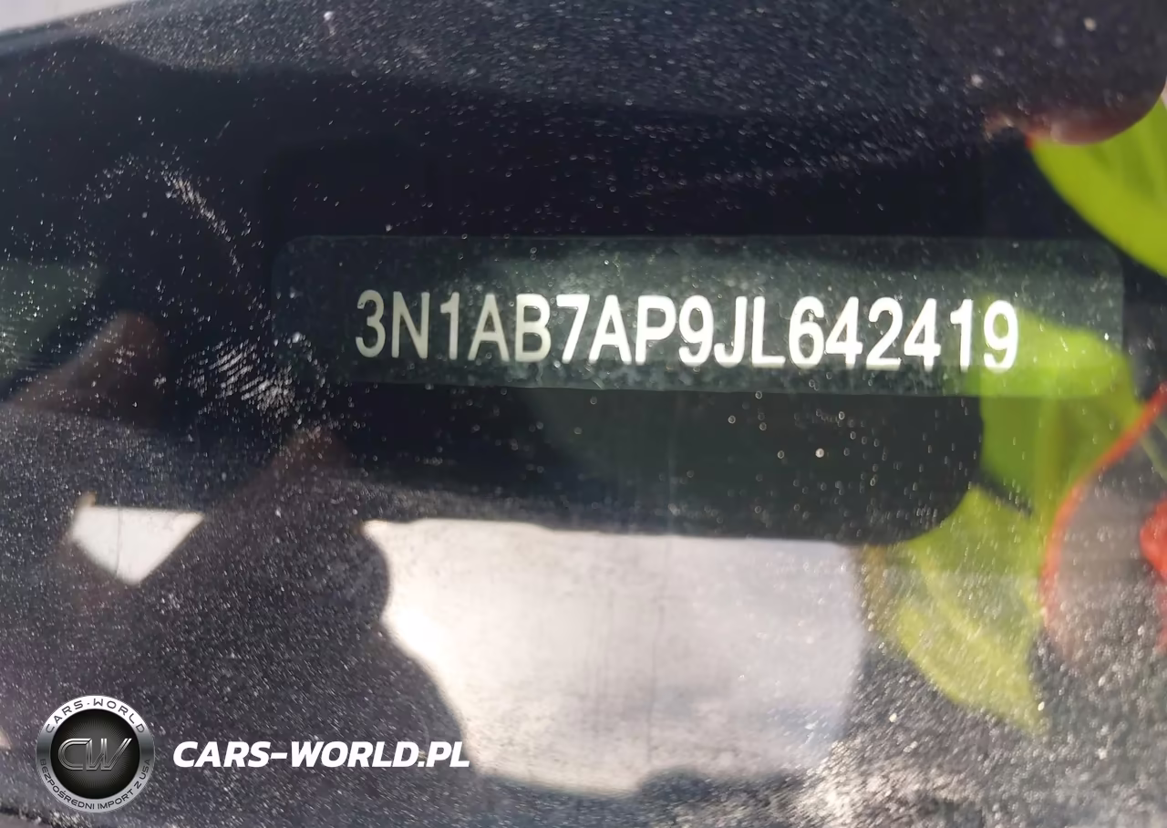 2018 Nissan Sentra Sv VIN:3N1AB7AP9JL642419 - 9