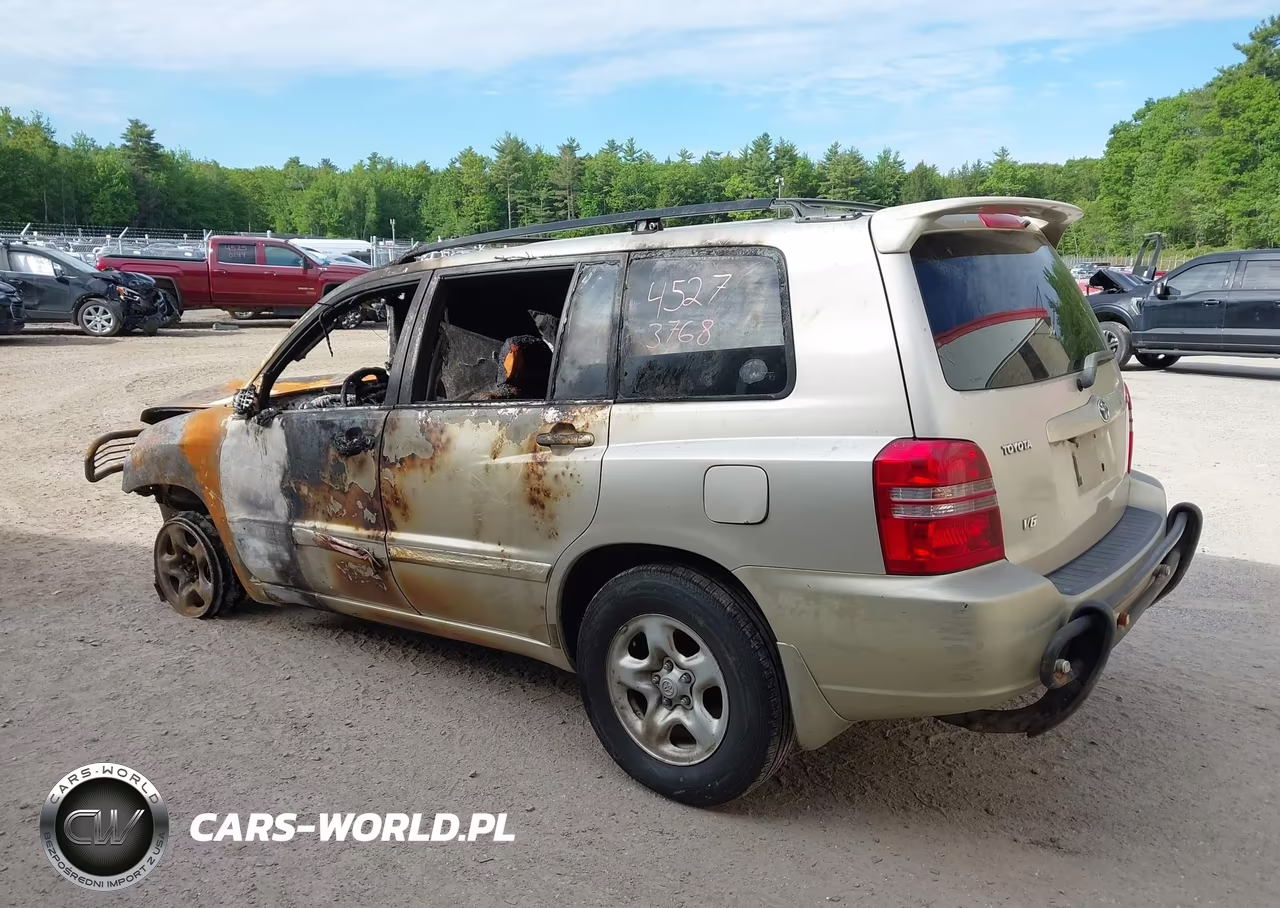 2002 Toyota Highlander V6 VIN:JTEGF21A320049403 - 3