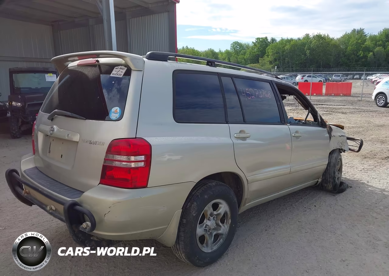2002 Toyota Highlander V6 VIN:JTEGF21A320049403 - 4