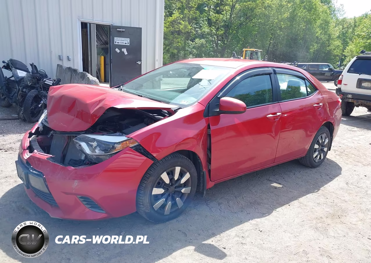2015 Toyota Corolla Le VIN:2T1BURHE7FC275638 - 2