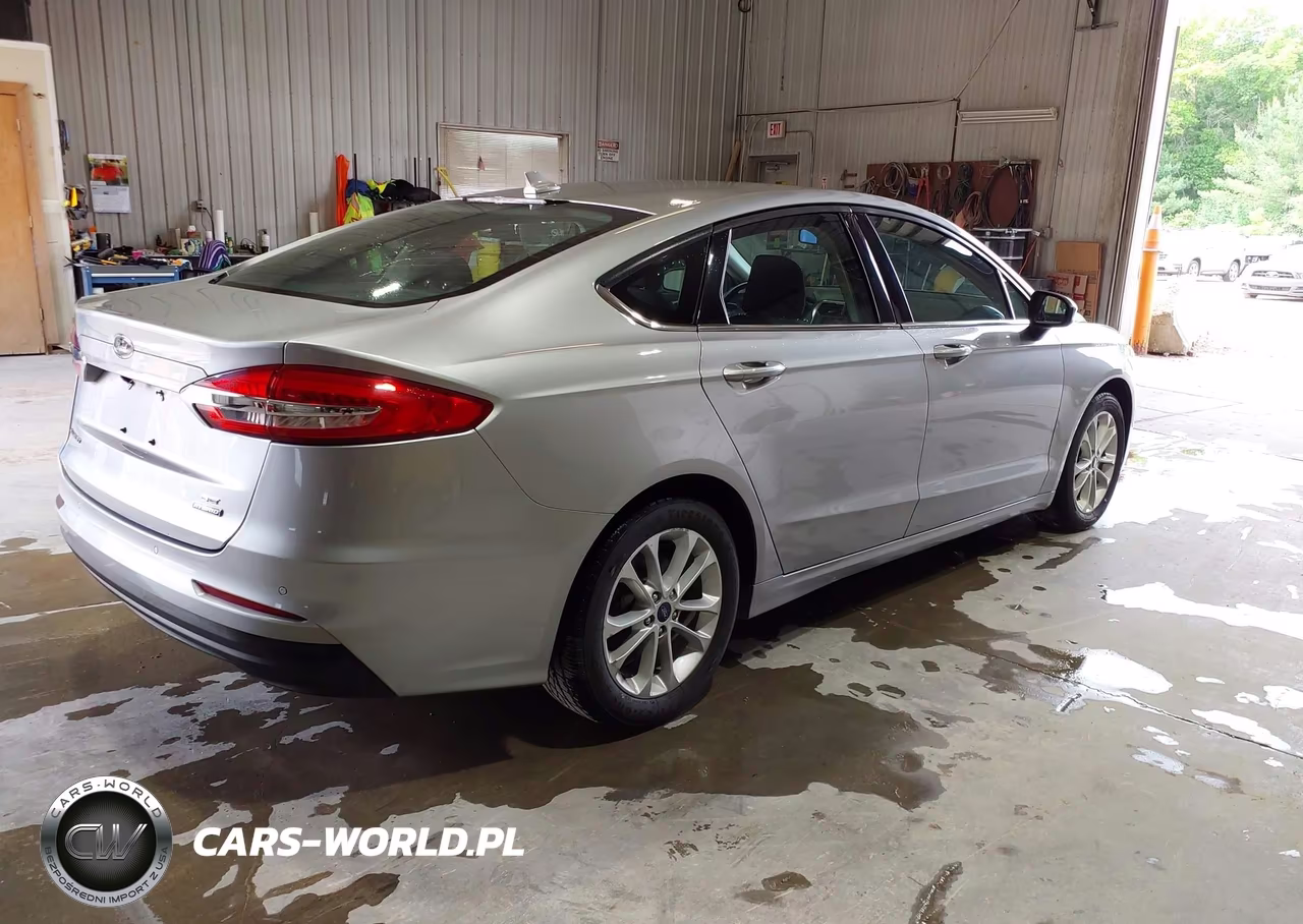 2020 Ford Fusion Hybrid Se VIN:3FA6P0LU0LR201427 - 4
