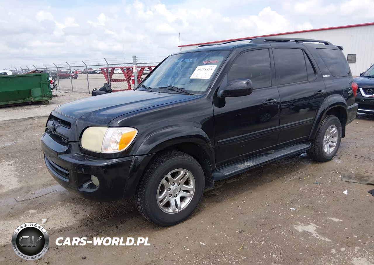 2005 Toyota Sequoia Limited V8 VIN:5TDZT38A75S249770 - 2