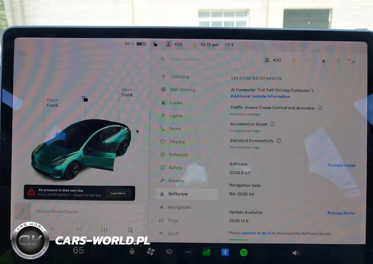 2021 Tesla Model 3 Long Range VIN:5YJ3E1EB1MF044076 - 17