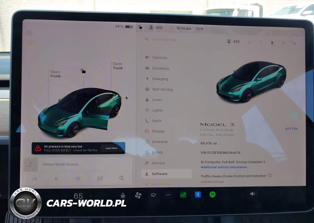 2021 Tesla Model 3 Long Range VIN:5YJ3E1EB1MF044076 - 18