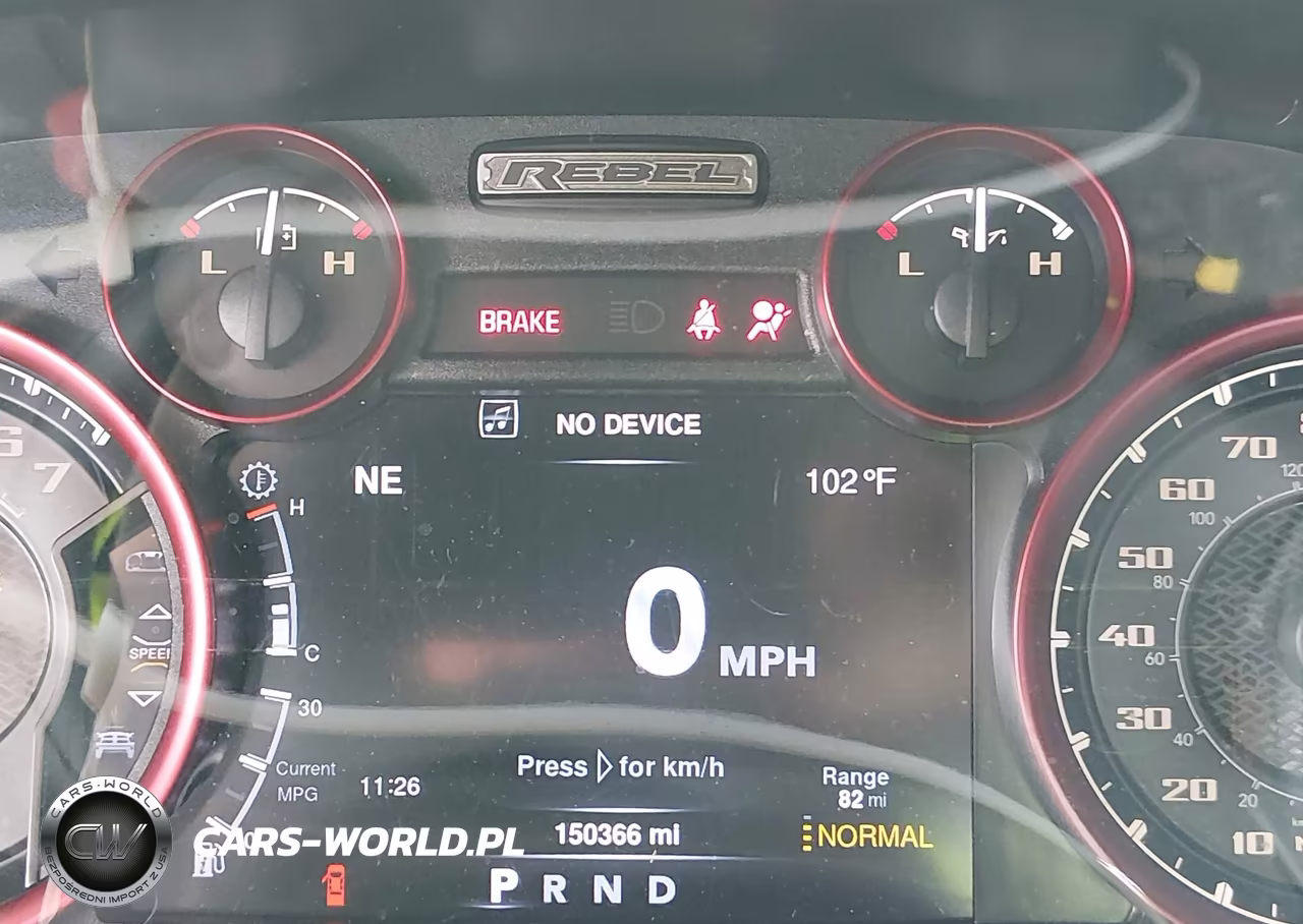 2016 Ram 1500 Rebel VIN:1C6RR7YT2GS412883 - 7