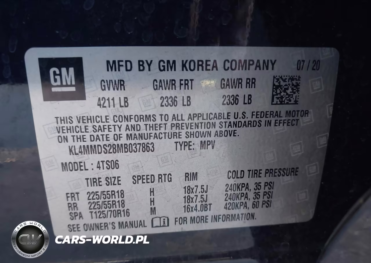 2021 Buick Encore Gx Fwd Select VIN:KL4MMDS28MB037863 - 9