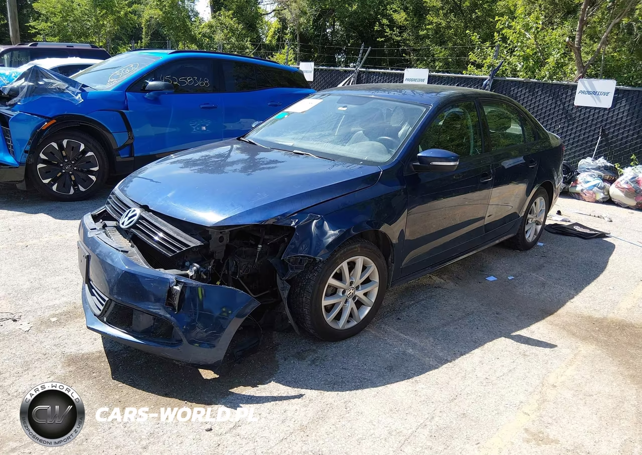 2011 Volkswagen Jetta 2.5L Se VIN:3VWDZ7AJ7BM343960 - 2