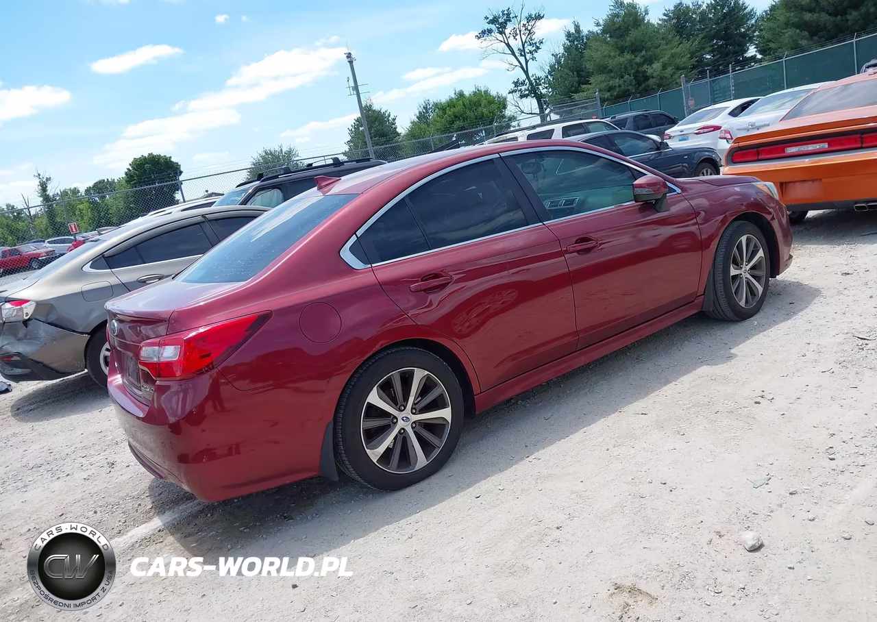 2016 Subaru Legacy 2.5I Limited VIN:4S3BNBJ65G3041788 - 4