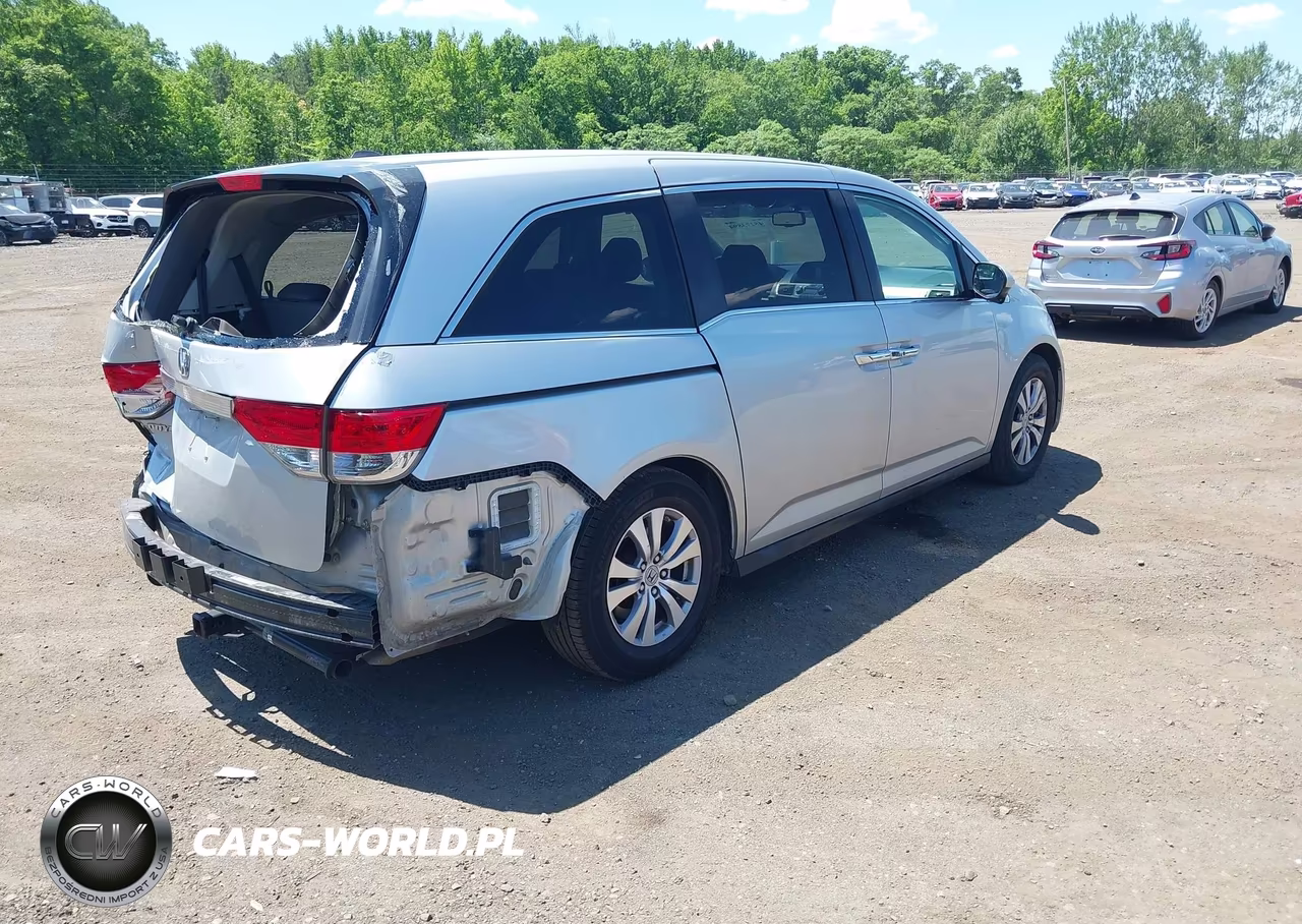 2014 Honda Odyssey Ex-L VIN:5FNRL5H6XEB134768 - 4