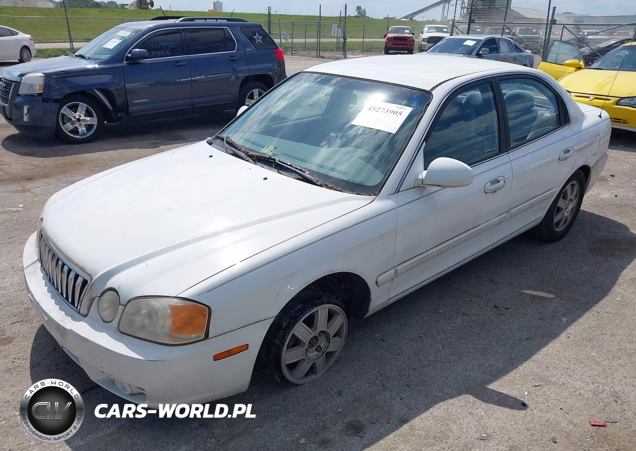2003 Kia Optima Lx V6-Se V6 VIN:KNAGD128635196560 - 2