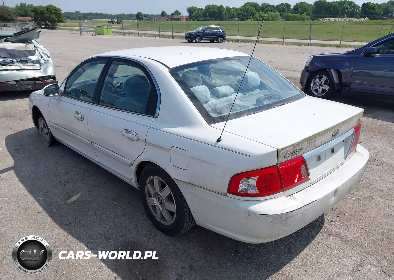 2003 Kia Optima Lx V6-Se V6 VIN:KNAGD128635196560 - 3