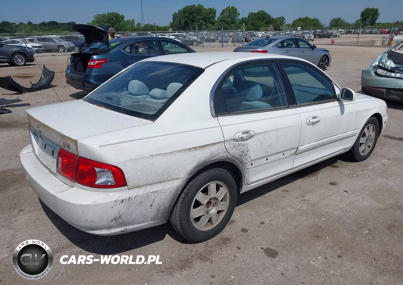 2003 Kia Optima Lx V6-Se V6 VIN:KNAGD128635196560 - 4