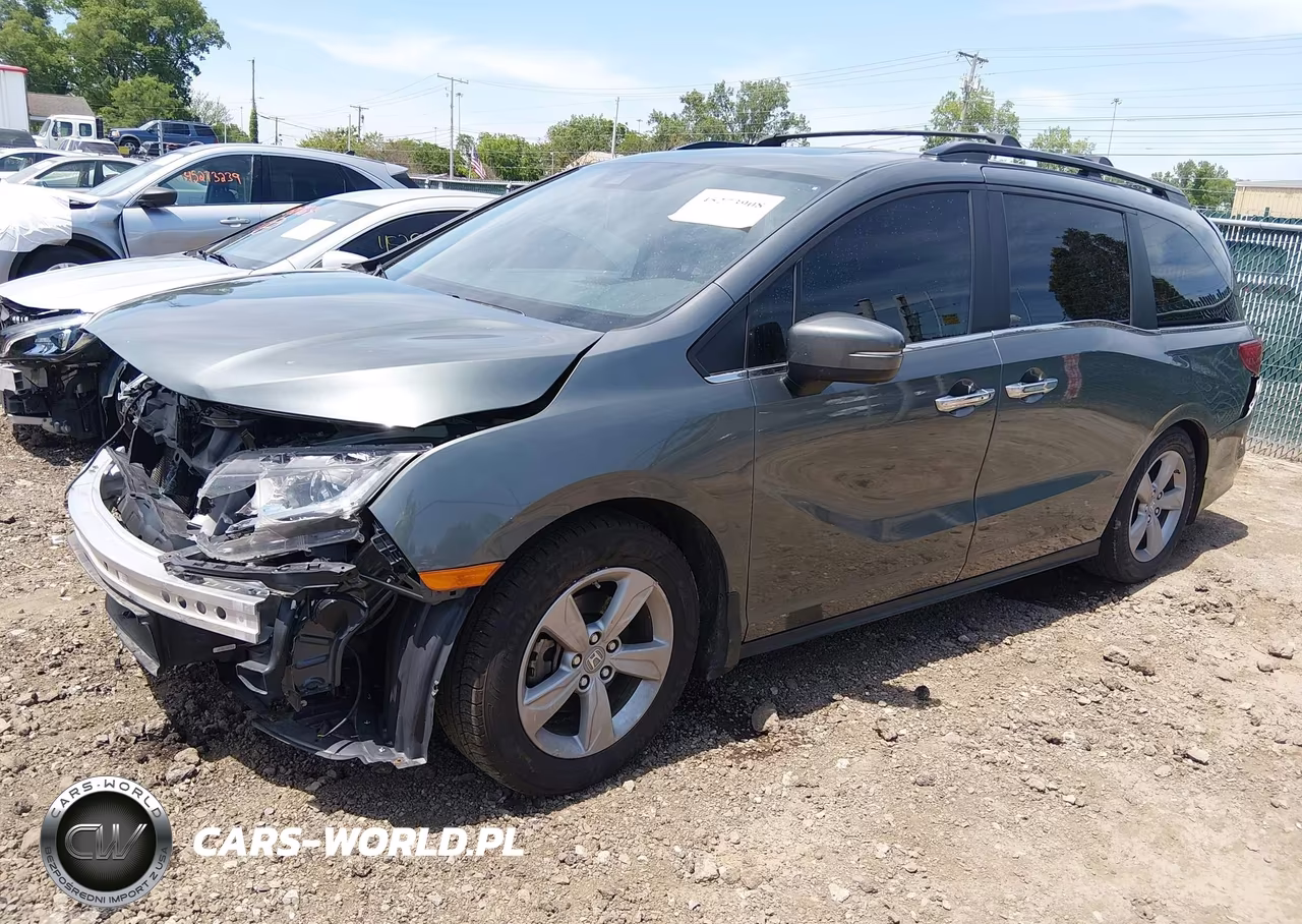 2019 Honda Odyssey Ex-L VIN:5FNRL6H74KB067658 - 2