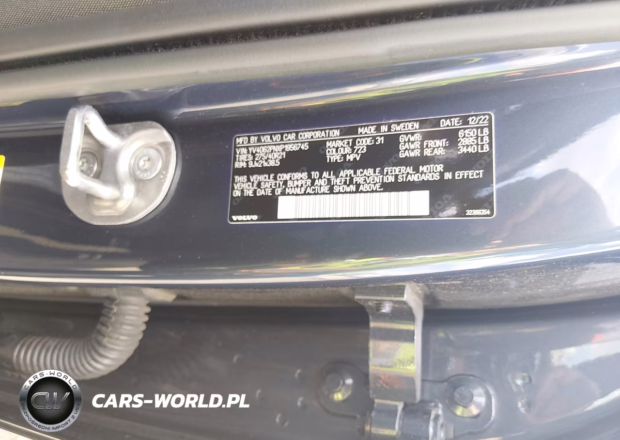 2023 Volvo Xc90 B6 Plus 7-Seater VIN:YV4062PNXP1956745 - 9