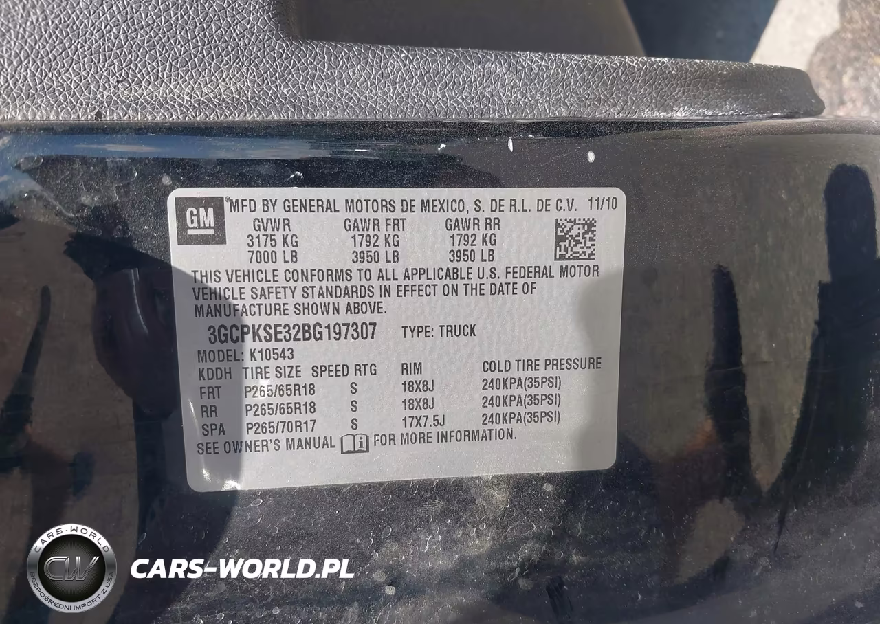 2011 Chevrolet Silverado 1500 Lt VIN:3GCPKSE32BG197307 - 9