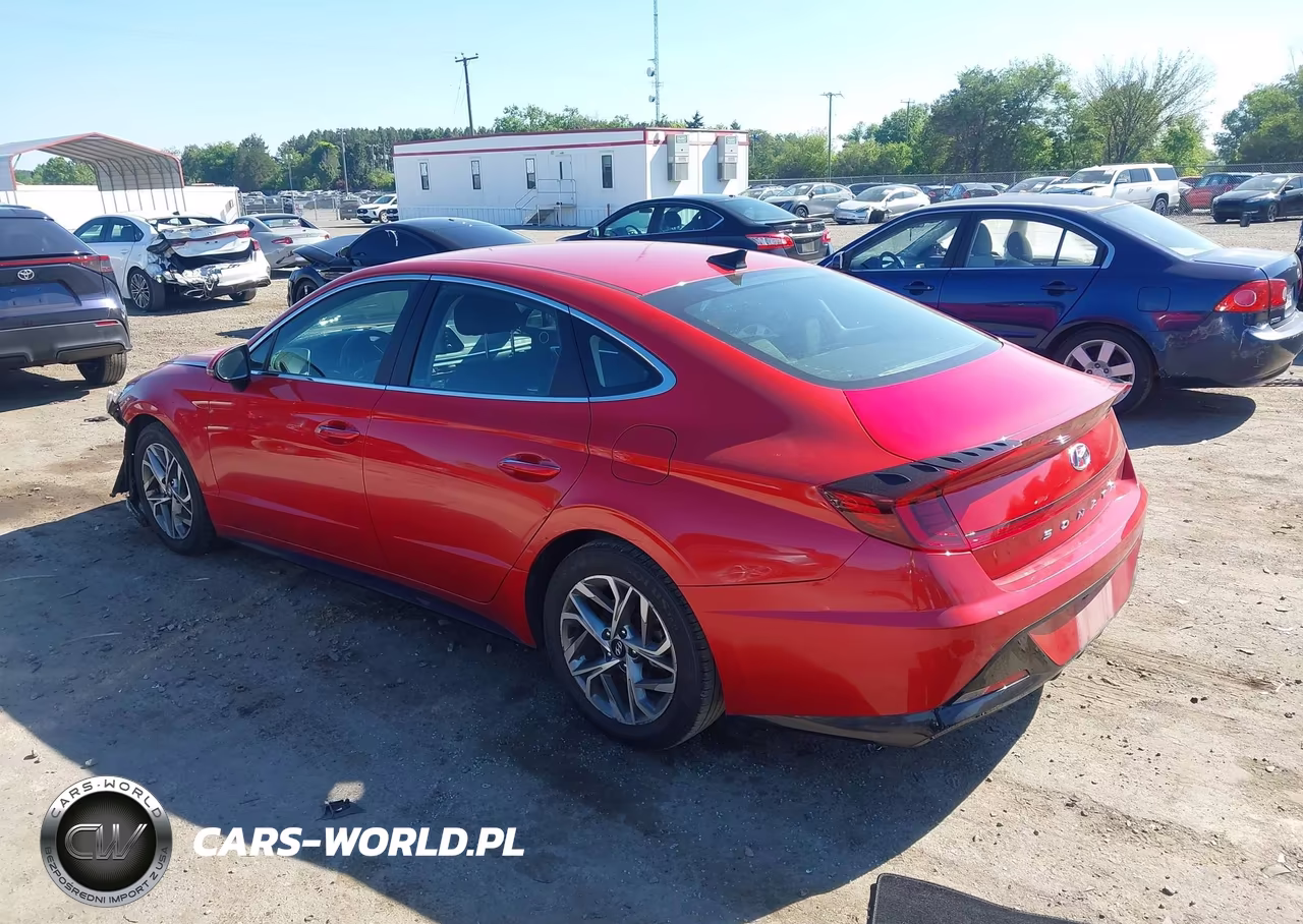2020 Hyundai Sonata Sel VIN:5NPEF4JA3LH059893 - 3