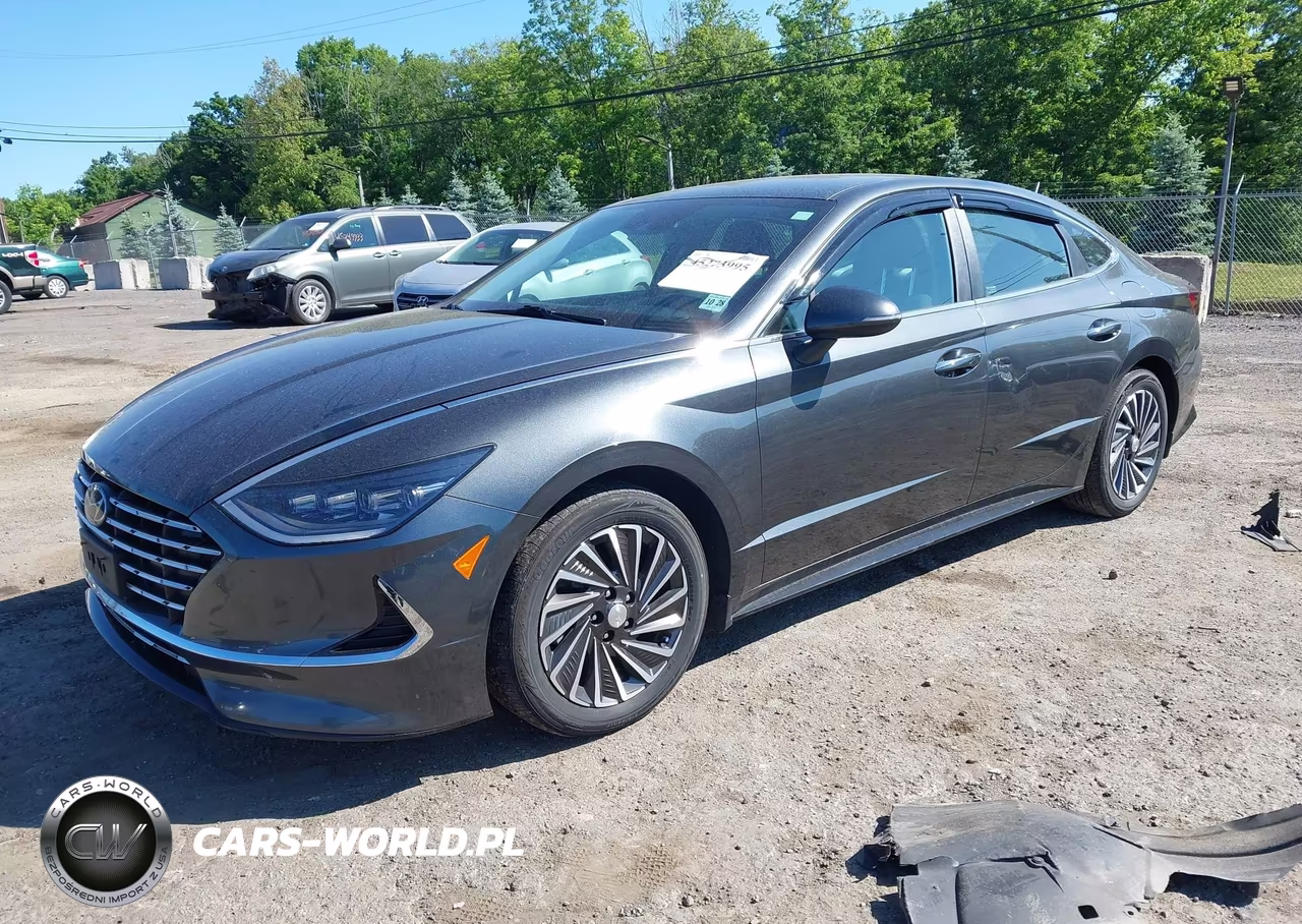 2023 Hyundai Sonata Hybrid Sel VIN:KMHL34JJ6PA071027 - 2