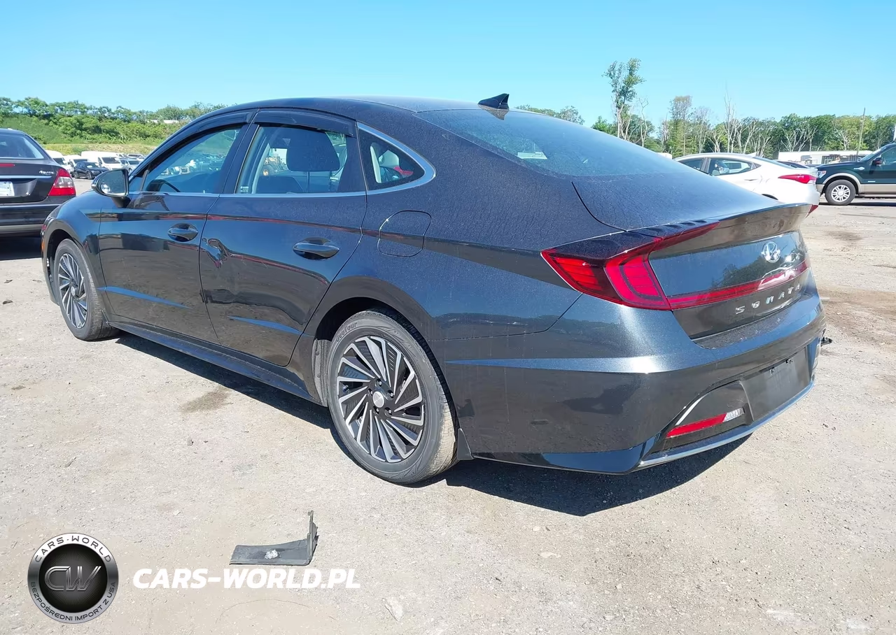 2023 Hyundai Sonata Hybrid Sel VIN:KMHL34JJ6PA071027 - 3
