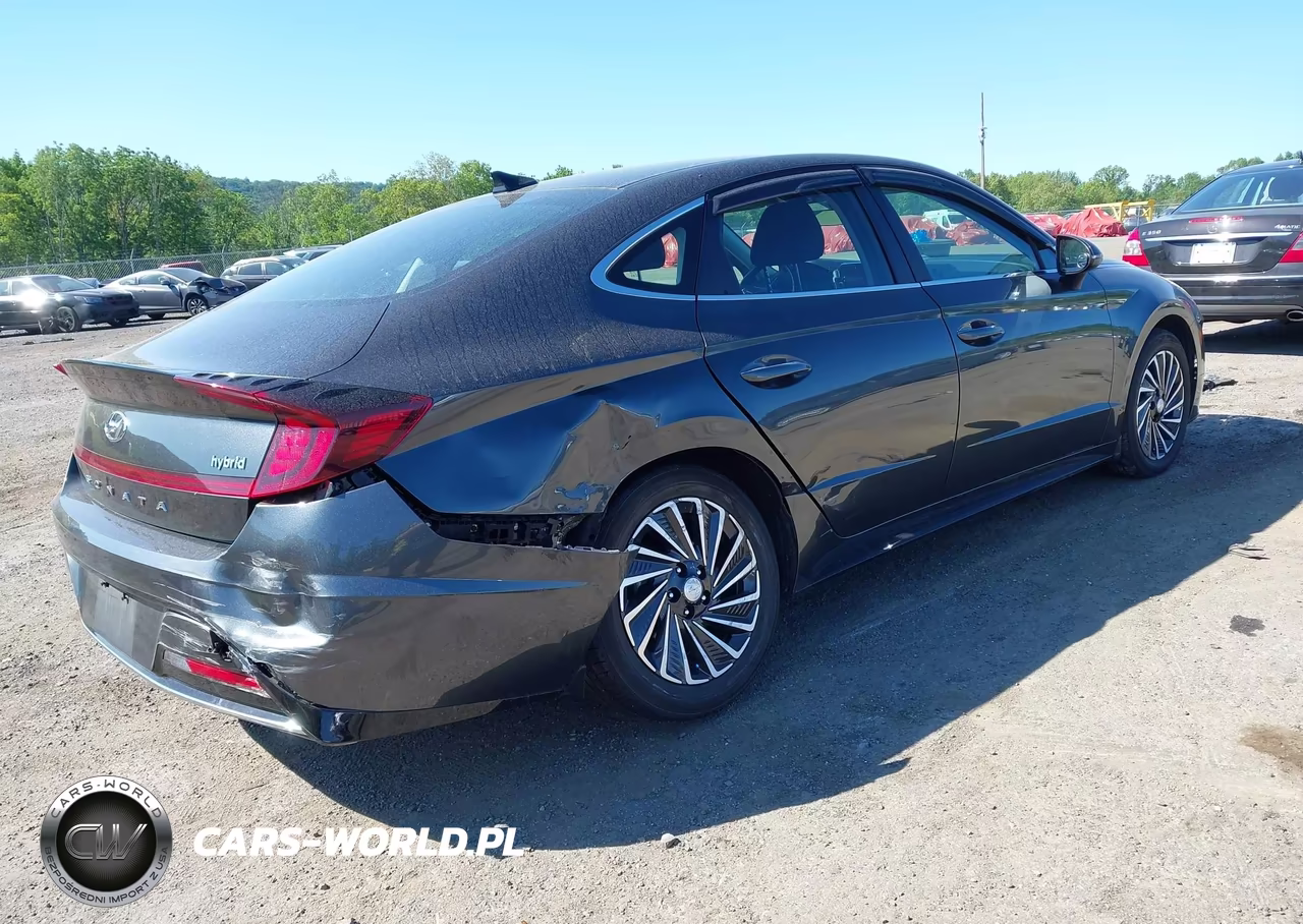 2023 Hyundai Sonata Hybrid Sel VIN:KMHL34JJ6PA071027 - 4