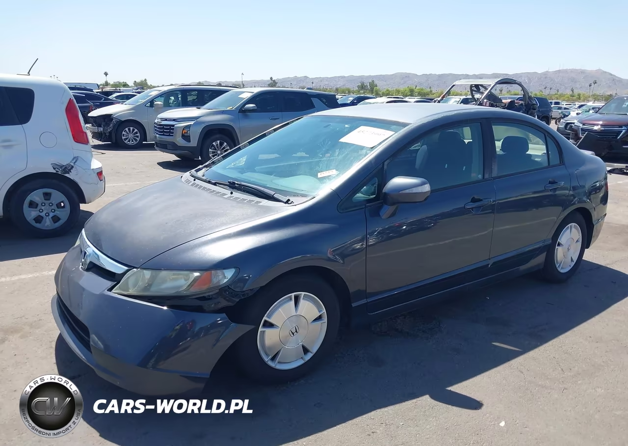 2006 Honda Civic Hybrid VIN:JHMFA36246S021737 - 2