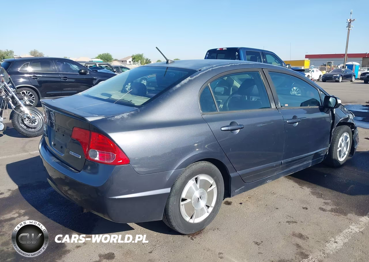2006 Honda Civic Hybrid VIN:JHMFA36246S021737 - 4