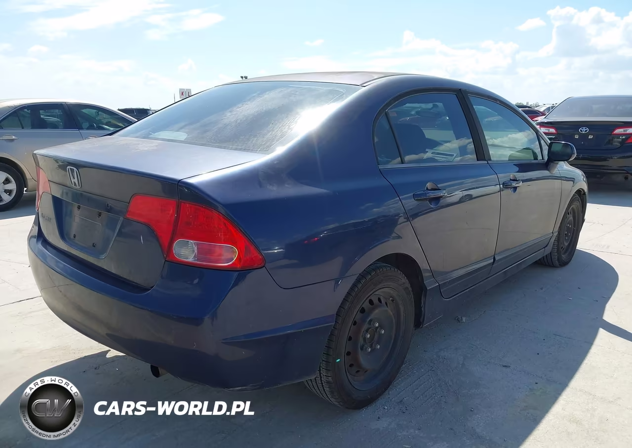2008 Honda Civic Lx VIN:1HGFA16578L005756 - 4