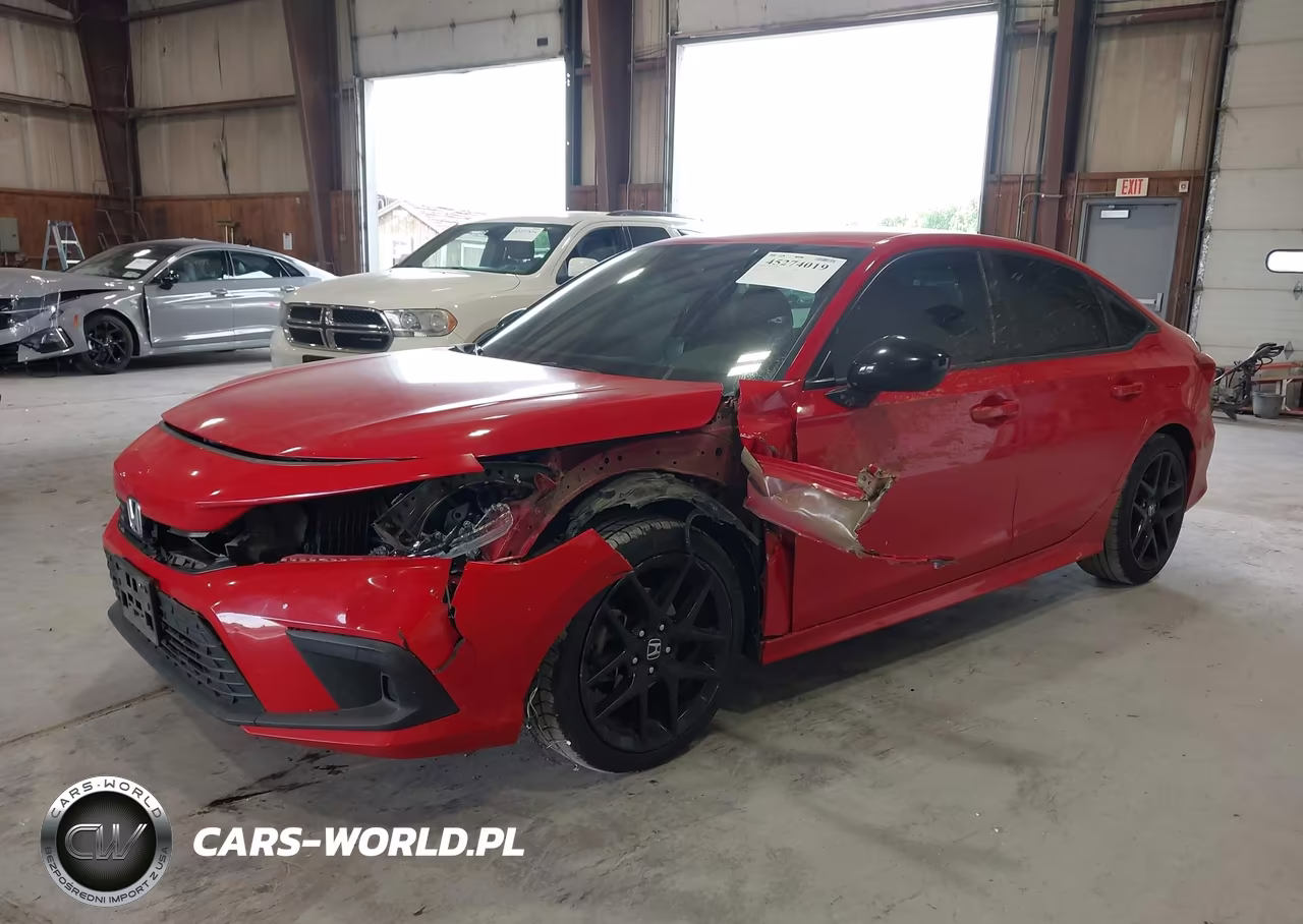 2022 Honda Civic Sport VIN:2HGFE2F54NH526114 - 2